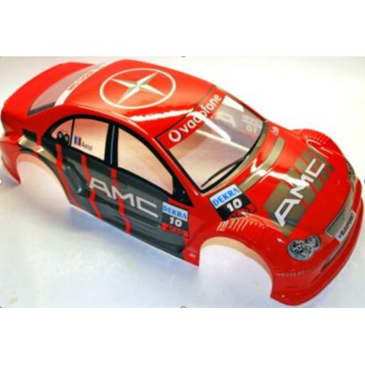 Mercedes AMG Red Universal 1/10 Car Body Shell