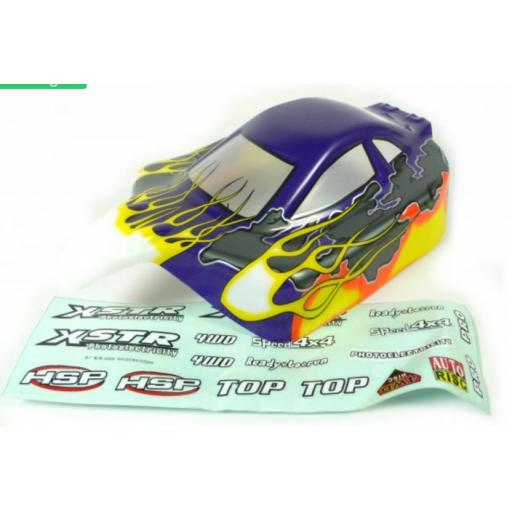 Buggy Body Shell Universal Fit - Purple / Yellow 1/10 Buggies