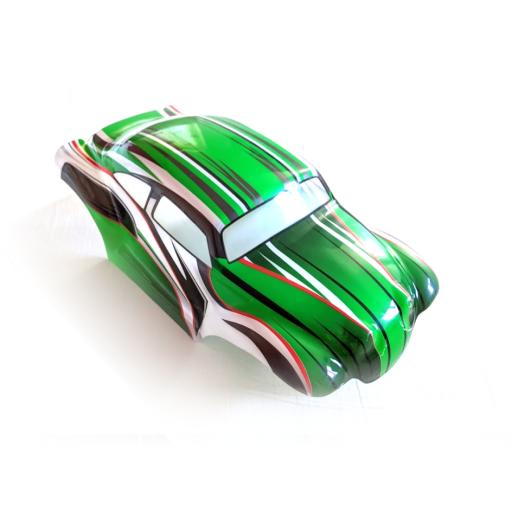 RC Car Buggy Truck Body Shell Fits 1/10 Custom Car Style Green