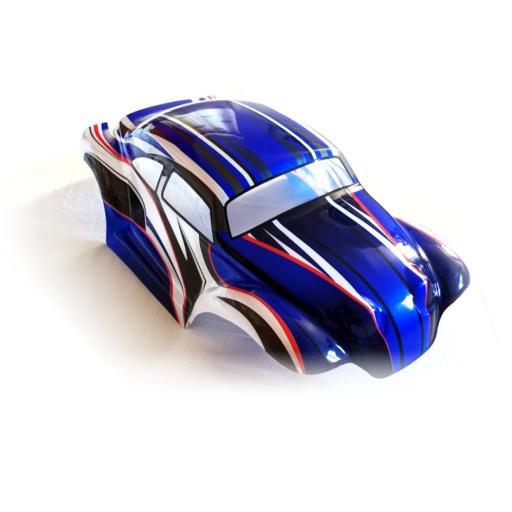 RC Car Buggy Truck Body Shell Fits 1/10 Custom Car Style Blue