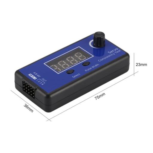 4ch Analog Digital Servo Tester ESC Consistency - RC Boat Car Plane