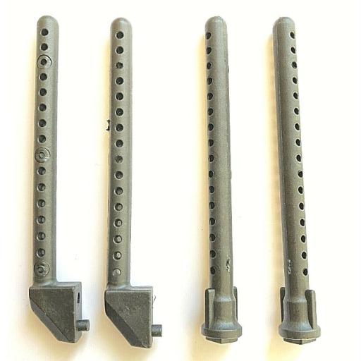 Angled Universal Body Post set to suit 1/10 RC vehicles.including Tamiya