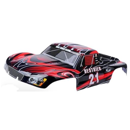 Universal HPI Savage HSP Arrma Traxxas 1/8th Black Blue Short Course Stadium Truck body shell