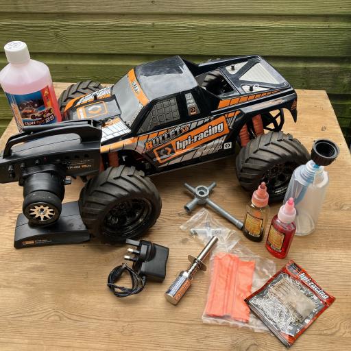 HPI Bullet High speed Nitro Buggy - with everything - RTR