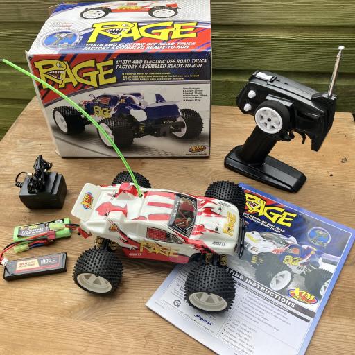 XTM Rage 1/16 Mini Truck, Good as new.