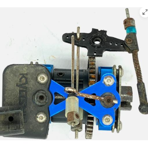 Kyosho Inferno Centre Gearbox complete with Carbon Fibre brakes & Linkages