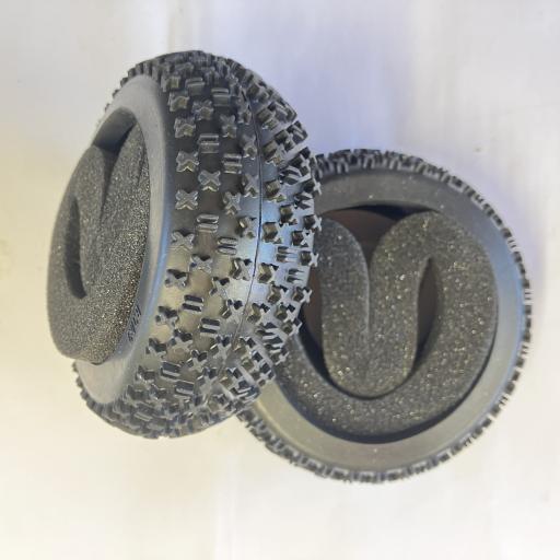 Buggy Tyres to fit 1/8 wheels - 17mm 1 paiir supplied.