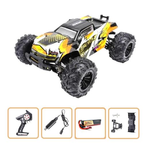 4WD 1/16 scale 60MPH Brushless SCY Truggy with 2S Lipo battery and controller - Ready to Run - Not a Toy