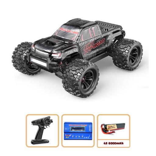 MJX 1/10 Brushless 4S Car Truck Truggy - 60MPH + battery & Charger 10208 Black