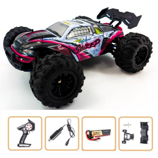 4WD 1/16 scale 60MPH Brushless SCY Sweep Truggy with 2S Lipo battery - Ready to Run - Not a Toy