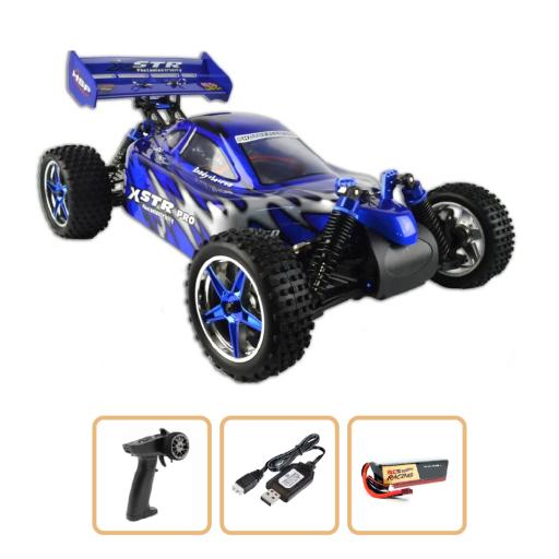 HSP XSTR Pro R-Spec BLUE Fully Brushless Buggy - Backwash- 1/10 complete and ready to run