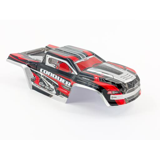 SCY 16101 Pro Body Shell Conquer - Red