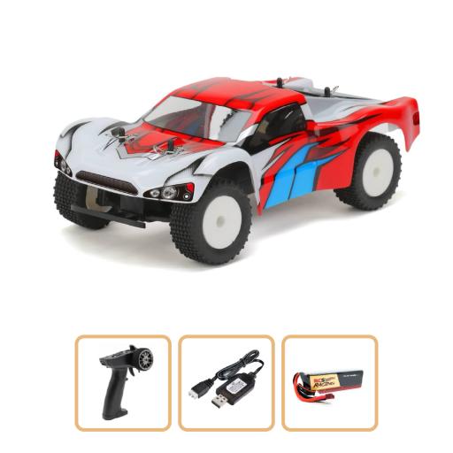 Kyosho Veko RC Short Course Truck with Gyro 1/24 scale - Red