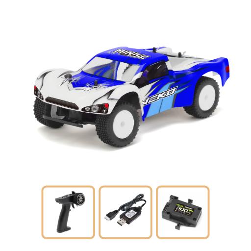 Kyosho Veko RC Short Course Truck with Gyro 1/24 scale - Blue