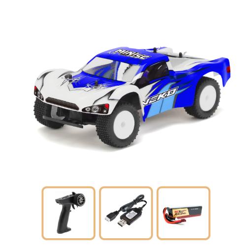 Kyosho Veko RC Short Course Truck with Gyro 1/24 scale - Blue