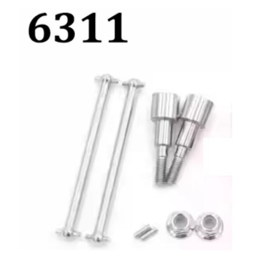 SCY 16101 Pro Rear Drive shafts and Axles