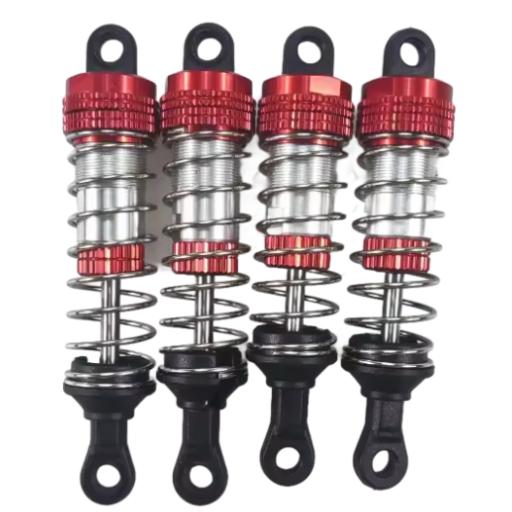 SCY 16101 Pro Oil Filled Shock set - Red/Silver