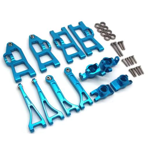 SCY 16101 Pro Arms and Hubs Upgrade Blue Anodised Aluminium