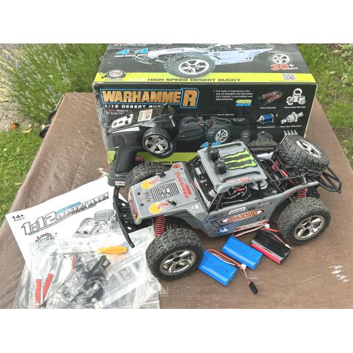 1/12 scale Warhammer Desert Truggy by Tozo + 3 batteries