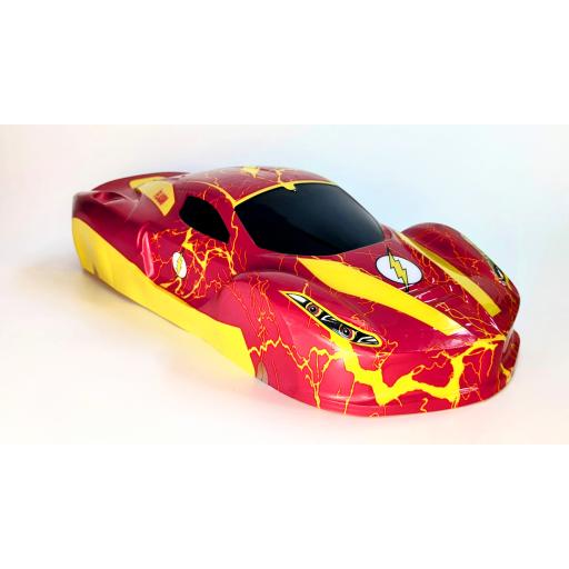 Flash Gordon style Sports drift car body shell for 1./10 cars