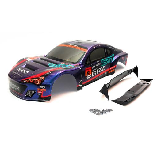 Subaru BRZ GT300 Rally car shell for 1/10 Cars
