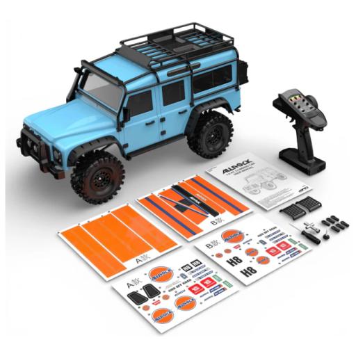 MJX All Rock  - Big 1/8 scale Crawler H8H V5 runs 2S or 3S lipo