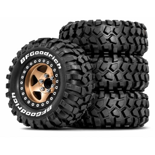 RC Crawler 1/12 and 1/10 Negative Offset Wheels and Tyres  Bronze
