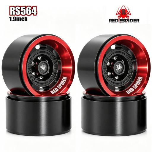 1.9 inch Crawler Wheel Rims Exceptional Quality Aluminium